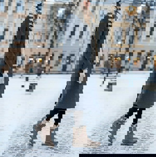 Skechers 168045/DKTP EASY GOING - DREAMERS MOVE Womens Boots Dark Taupe