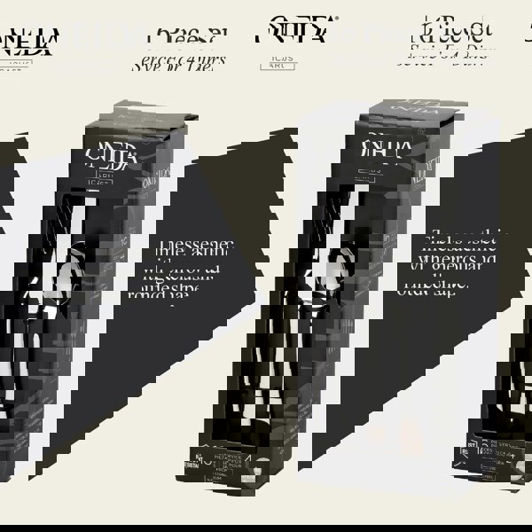 ONEIDA Icarus 16 Pieces Cutlery Set - Stainless Steel - 4 Person Place Setting