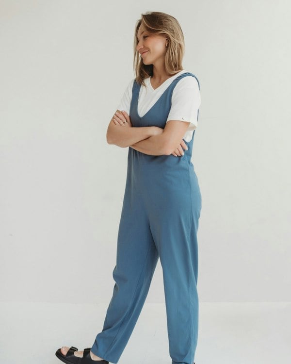 Jilly Blue Jumpsuit- image 2