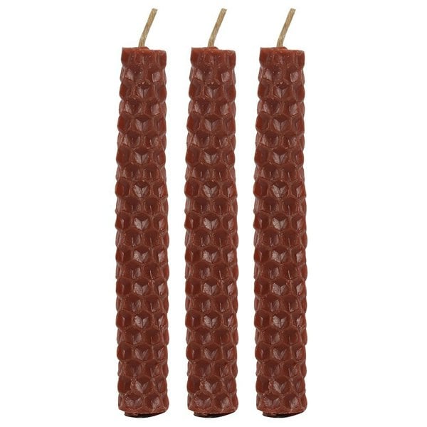 Something Different Beeswax Candles (Pack of 6) - Brown