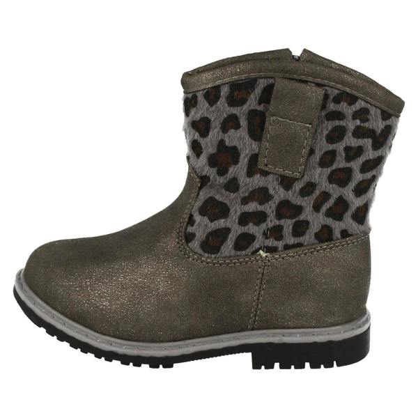 Spot On Infant Girls Spot On Zipped Cowboy Style Printed Boots