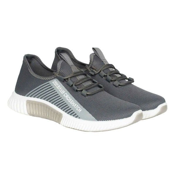 Crosshatch Mens Nimbus Trainers - Grey