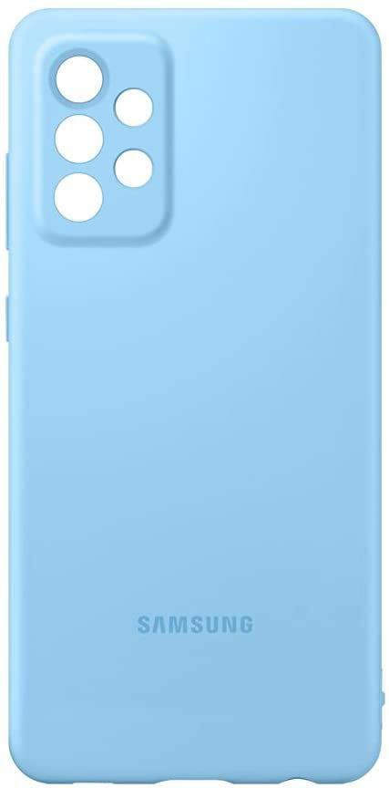 Samsung Galaxy A72 Silicone Cover Blue - EF-PA725TLEGWW