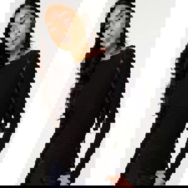 Pink Vanilla Long Sleeve Asymmetric Top