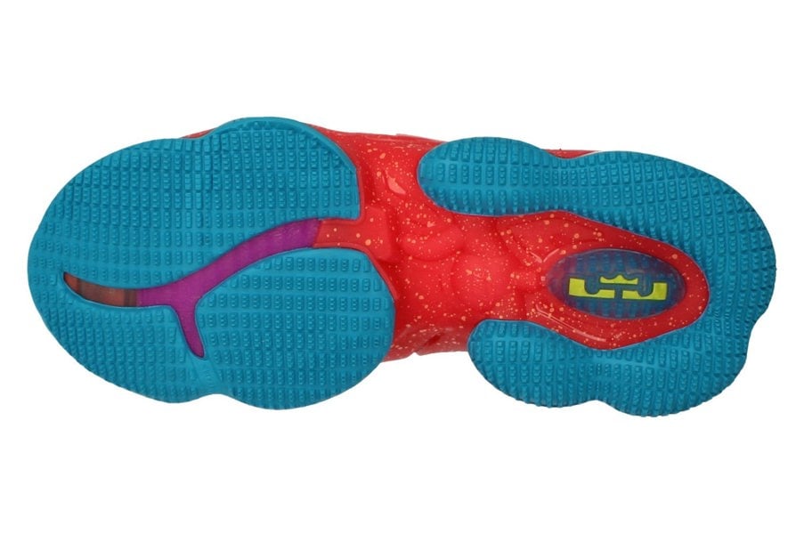 Nike Lebron Xix Mens Basketball Trainers Cz0203  600 - Siren Red Laser Blue 600 - Photo 4