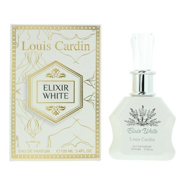 Louis Cardin Elixir White Eau de Parfum 100ml Spray for Her