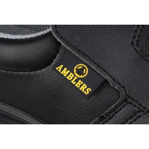 Amblers Safety FS661 Metal Free Lightweight Unisex Safety Shoes in Black