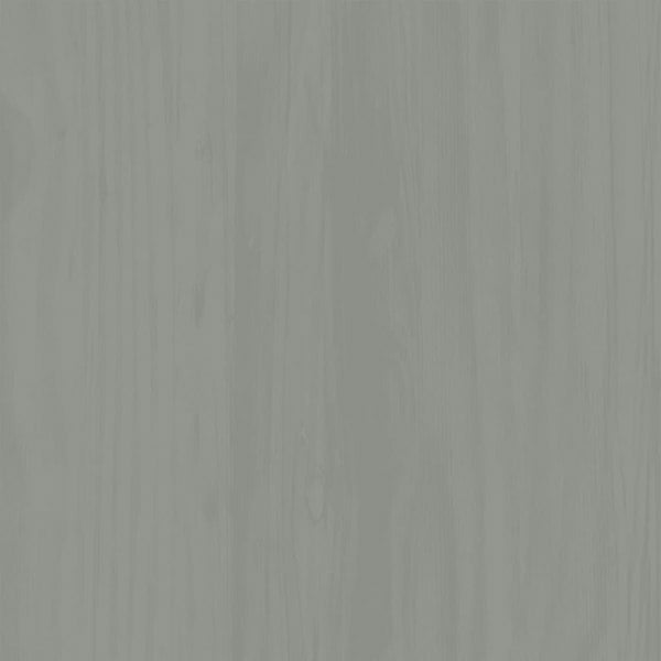 Berkfield Bookcase VIGO Grey 60x35x114.5 cm Solid Wood Pine