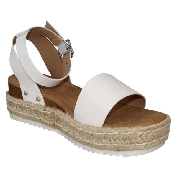 Savannah Ladies Savannah Ankle Strap Wide Fit Sandals F12042