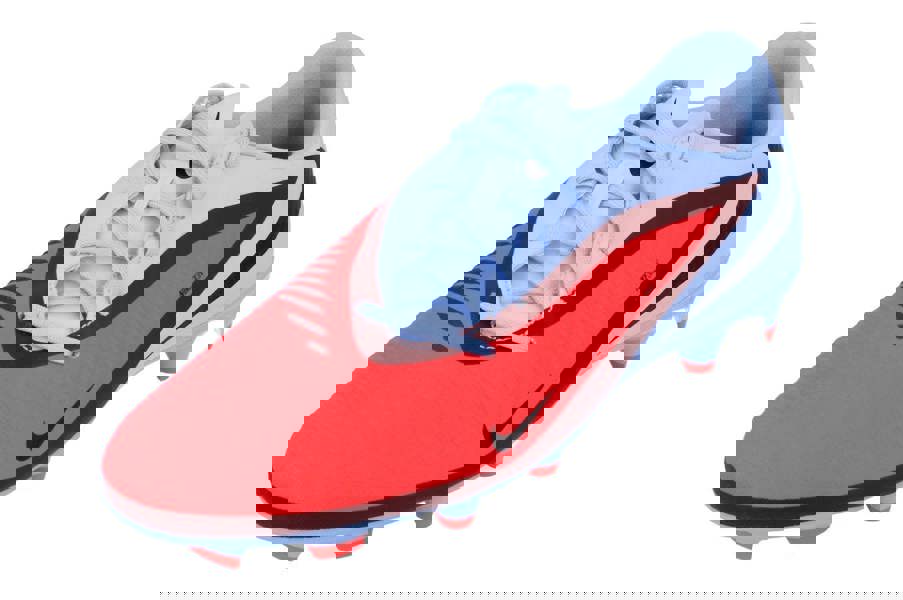 Nike Phantom 6 Low Academy Fg/Mg Mens Football Boots Hj4564  400 - Royal Tint Bright Crimson 400 - Photo 0