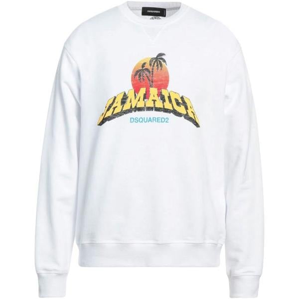 DSquared2 Unisex Adult Jamaica Sweatshirt - White - 