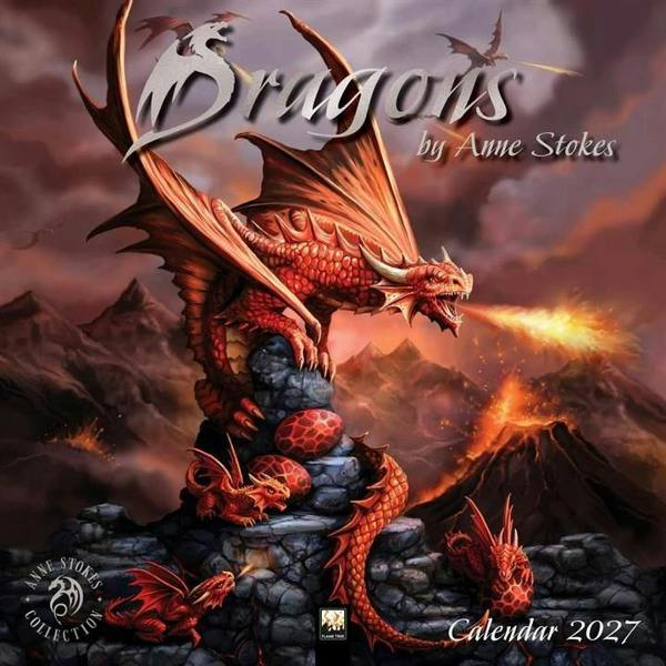 Anne Stokes Dragons Calendar 2027