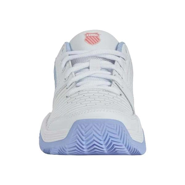 K-Swiss Womens/Ladies Court Express HB Synthetic Leather Tennis Shoes - Light Blue - 