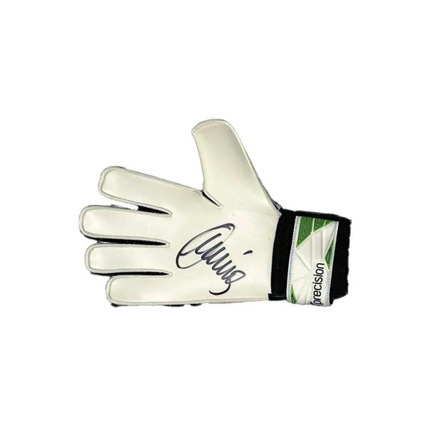 Unbranded Jerzy Dudek Signed goalkeeper glove — Goalkeeper glove framing