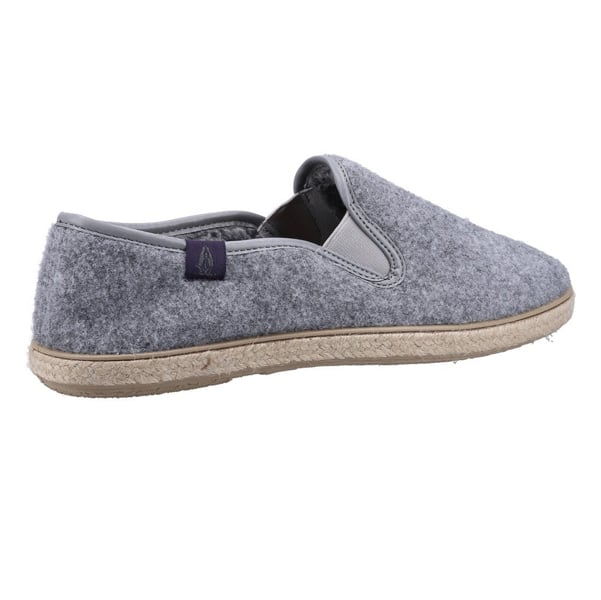 Hush Puppies Womens Recycled Cosy Slippers - Grey