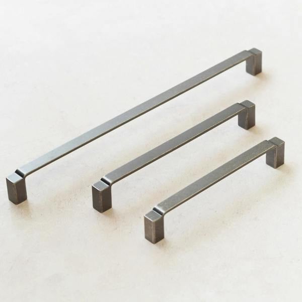 Handle & Home Antique Iron Square D Handles