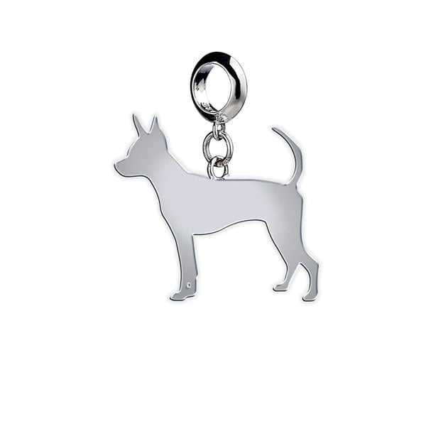 Mylee London Russian Toy Silhouette Silver Charm