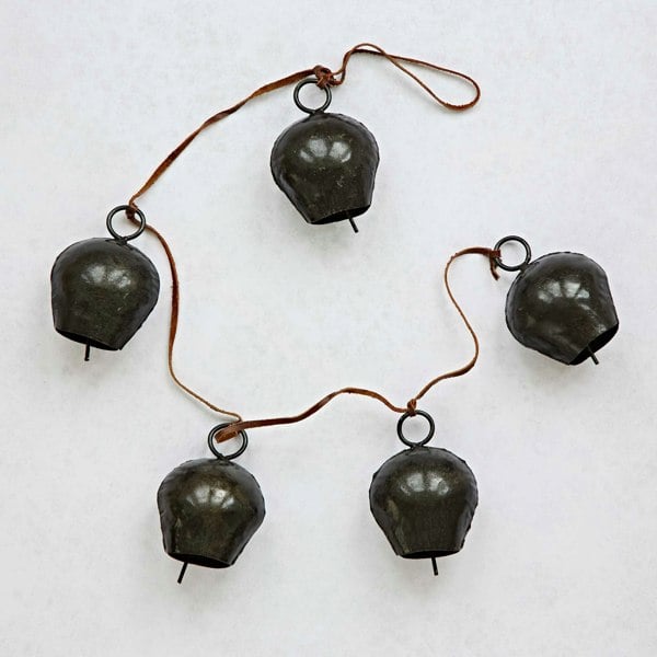 Paper High Black Iron Cow Bell Hanging