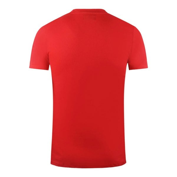 Aquascutum London Aldis Brand Logo On Chest T-Shirt -  Red