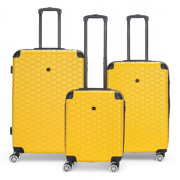 Eagle Luggage Hard Shell ABS 8 Wheel Luggage Travel Cabin Holiday Bags Suitcase Set