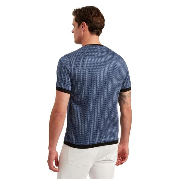 Ted Baker MMB ALDANE SS Geometric Jacquard T Shirt 5