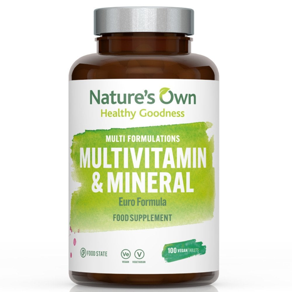 Natures Own Multivitamin & Minerals 100 tabs