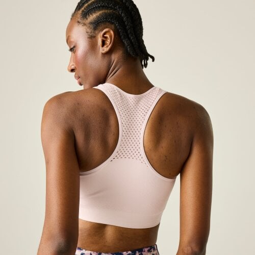 Dare 2B Womens Dont Sweat It II Sports Bra - Pink Haze