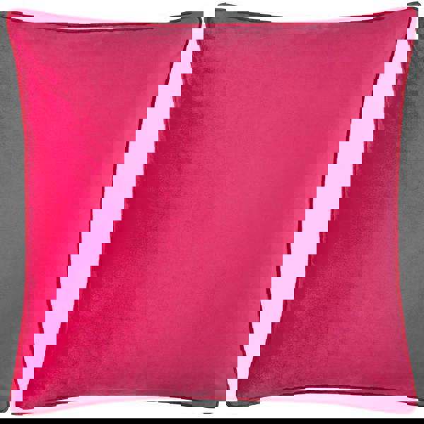 Furn Meridian Velvet Cushion Cover - Hot Pink/Red