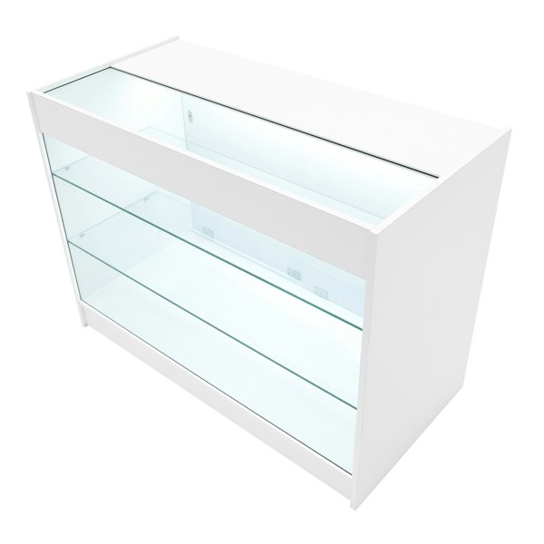 Monstershop Polaris LED Shop Counter Set K1200, B1200, TB60 & CM60 - White