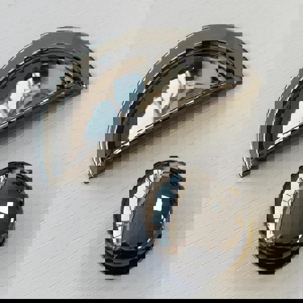 Handle & Home Black Nickel Knob and Cup Handle