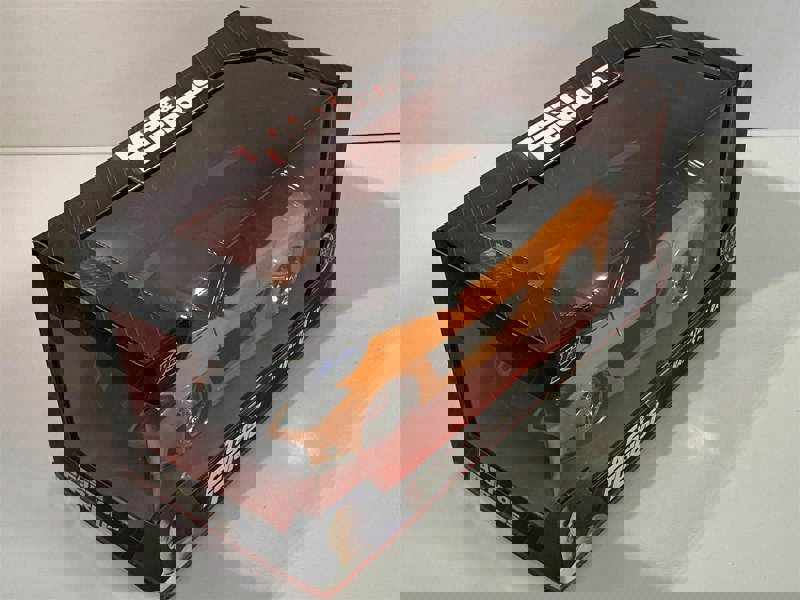 fast and furious han's mazda rx-7 orange black 1:24 jada 30732