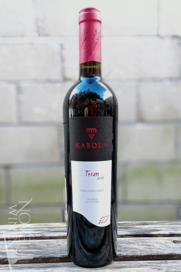 Novel Wines Kabola Teran 2016, Croatia