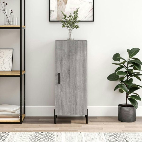 Berkfield Sideboard Grey Sonoma 34.5x34x90 cm Engineered Wood