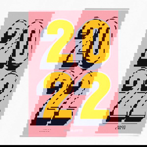 Reign&Hail Personalised Year Print