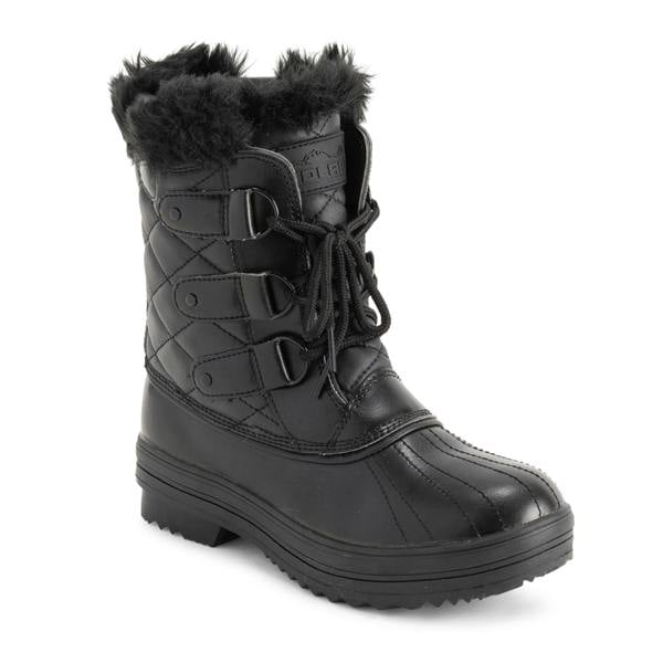 VIVA Polar Women's Snow Boot Quilted Short Winter Snow Rain Warm Boots