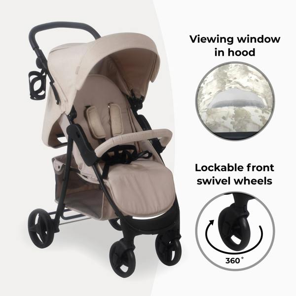My Babiie MB30 Pushchair - Billie Faiers Oatmeal