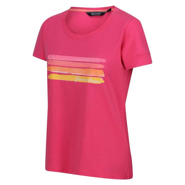 Regatta Womens/Ladies Filandra VIII T-Shirt - Hot Pink - 