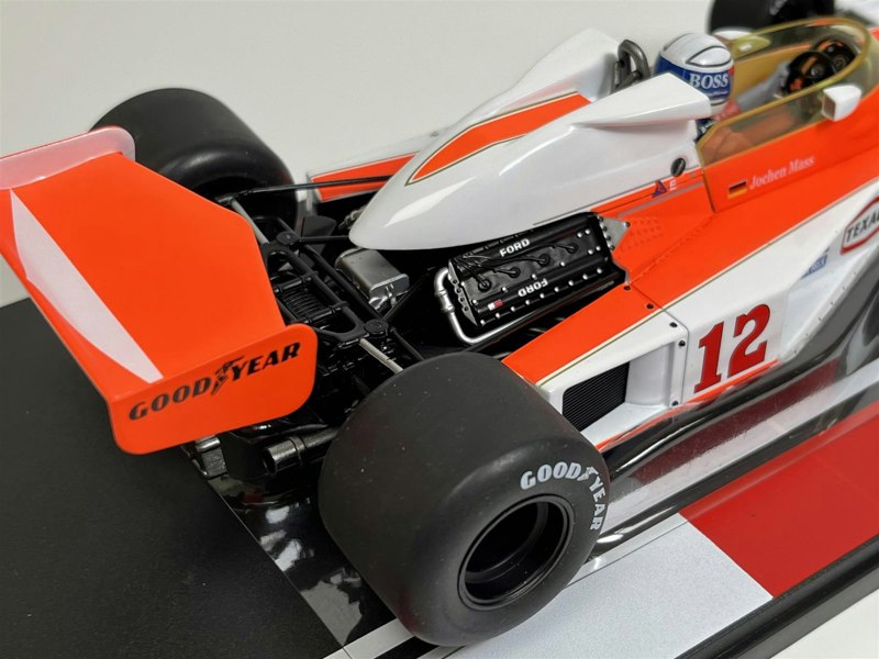 MCG McLaren Ford M23 #12 Texaco Jochen Maas 3rd GP Germany 1976 1:18 Model Car Group 18613F