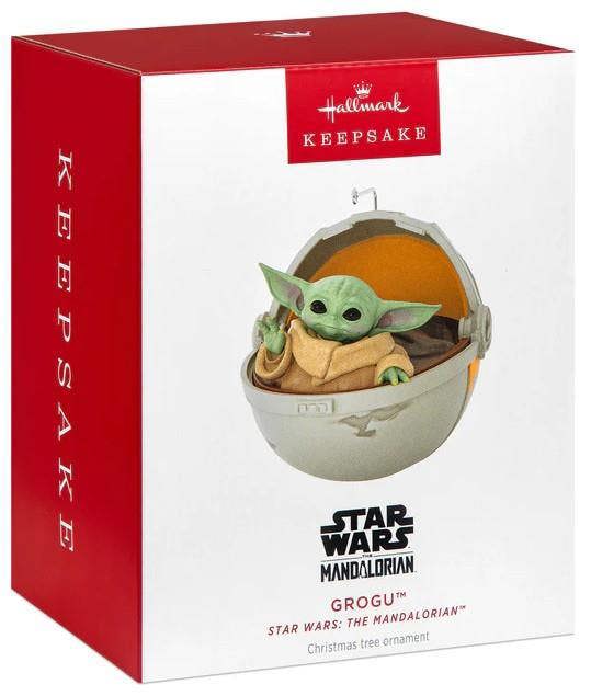 Star Wars: The Mandalorian - Grogu & Hover Pram Keepsake Christmas Tree Ornament