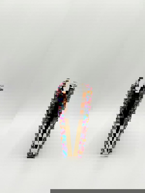 SVNX Embellished Square Clutch Bag in Multi