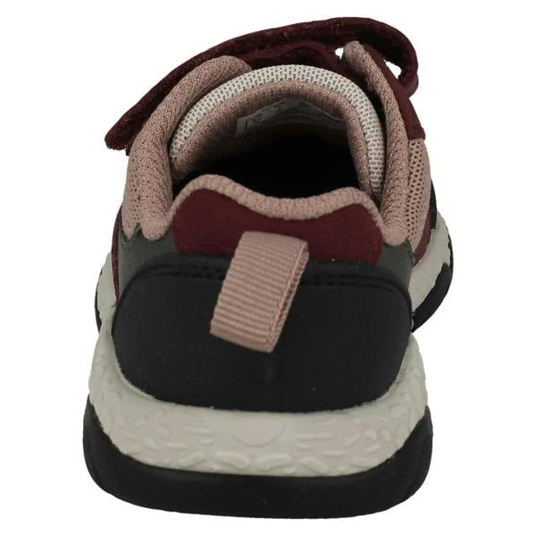 Clarks Childrens Clarks Casual Hook And Loop Fastening Trainers Steggy Stride