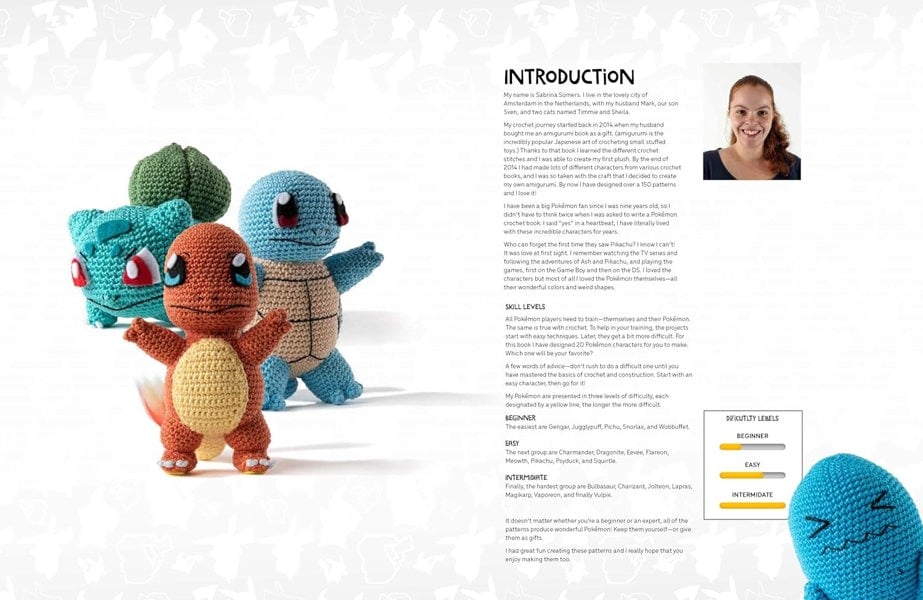 Pokémon Crochet: Bring your favorite Pokémon to life with 20 cute crochet patterns (Pokémon Crafts)