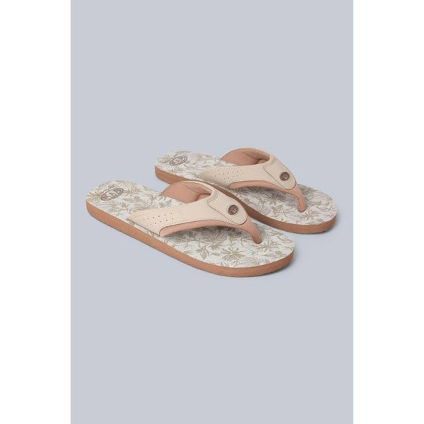 Animal Mens Jekyl Recycled Flip Flops - Tan