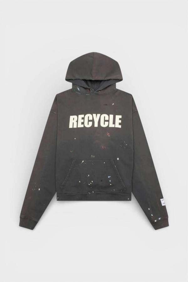 Gallery Dept. 90's Recycle Hoodie Washed Black