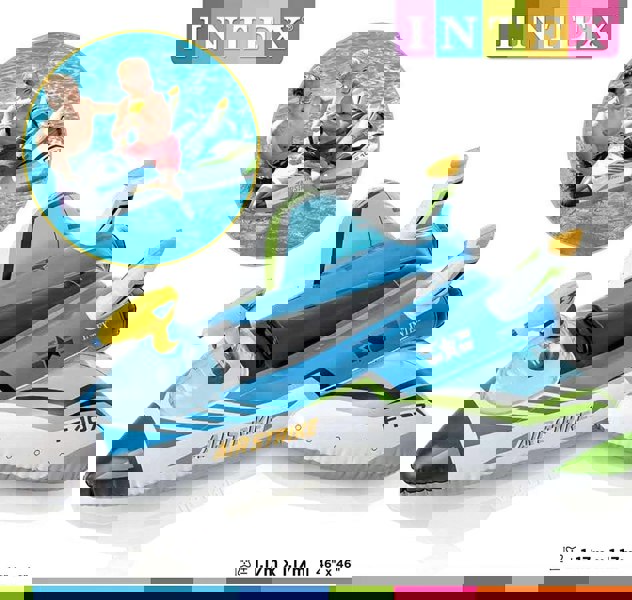 smartbies Intex Water Gun Swimming Pool Ride On