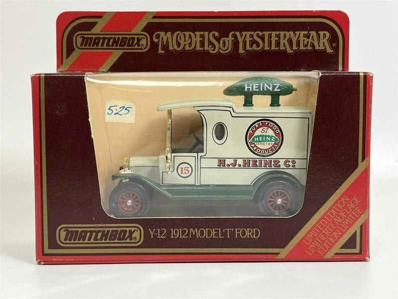 MCSlots Model T Ford 1912 H J Heinz Company Models of Yesteryear Matchbox Y12D S5