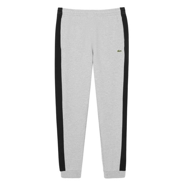 Lacoste Mens Colourblock Sweatpants - Grey - 
