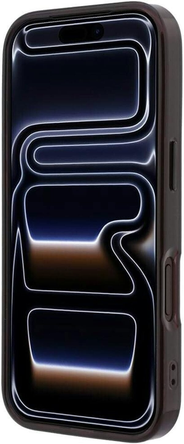 BMW M IML Frosted Metal Logo Trims Case with MagSafe for iPhone 17/18 Pro 6.3" Burgundy - BMHMP18L26HTFMILR
