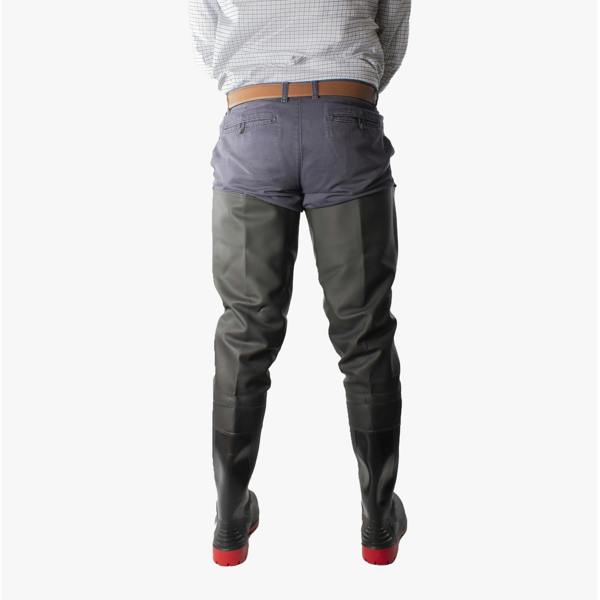 Amblers Safety RHONE Safety Thigh Waders Safety Thigh Waders in Red