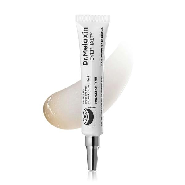 Dr.Melaxin Eyephalt Eyebag Cream – 10ml intensive treatment with Bio-Polymers and firming Peptides available at Atelier De Glow UK.